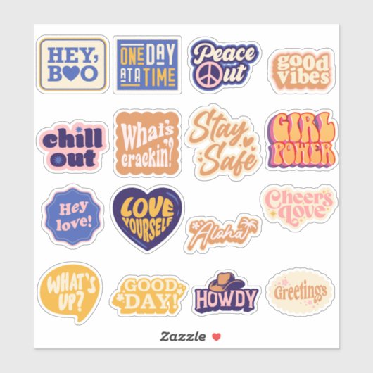 Retro  Sticker Pack #005 (Vel)