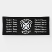 Retro-stijl Automobielconferentie Spandoek (Horizontaal)