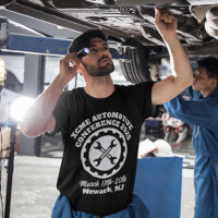 Retro-stijl Automobielconferentie