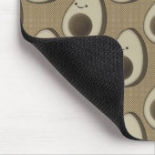 Retro stijl avocado patroon muismat (Hoek)