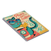 Retro-stijl cartoon met een te grote zonnebril notitieboek (Rechterzijde)