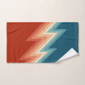 Retro stijl chevron patroon bad handdoek (Handdoek)