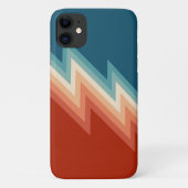 Retro stijl chevron patroon Case-Mate iPhone case (Achterkant)