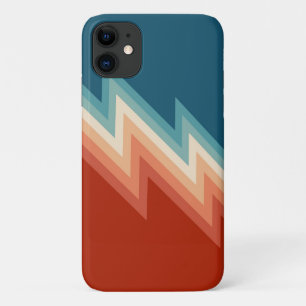 Retro stijl chevron patroon Case-Mate iPhone case