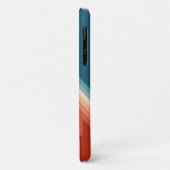 Retro stijl chevron patroon Case-Mate iPhone case (Achterkant/links)