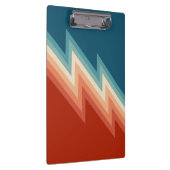 Retro stijl chevron patroon klembord (Rechts)