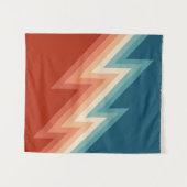 Retro stijl chevron patroon wandkleed (Voorkant (horizontaal))