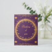 Retro stijl "Denken aan jou" Briefkaart (Staand voorkant)