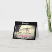 Retro Stijl Diner Bruidspaar Bedankt (Voorkant)