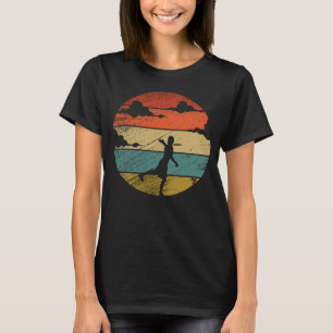 Retro stijl Disc Golf speler sport 2 T-shirt