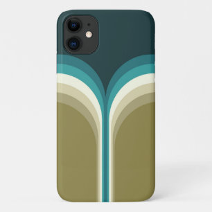 Retro stijl dubbele boog decoratie Case-Mate iPhone case