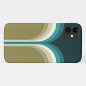 Retro stijl dubbele boog decoratie Case-Mate iPhone case (Achterkant (horizontaal))
