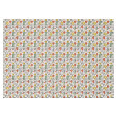 Retro stijl fruitpatroon tafelkleed (Voorkant (Horizontaal))