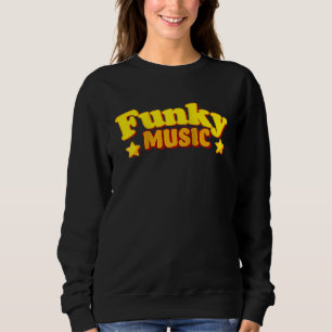 Retro Stijl Funky Muziek Vintage Dansen 80s Funk   Trui