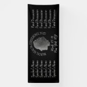 Retro-stijl geestelijke gezondheid conferentie spandoek (Verticaal)