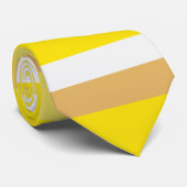 Retro stijl groovy 70s mode uit de jaren 70 stropdas (Opgerold)