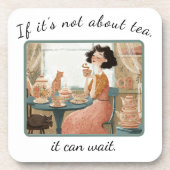 Retro stijl hardplastic onderzetter (Voorkant)