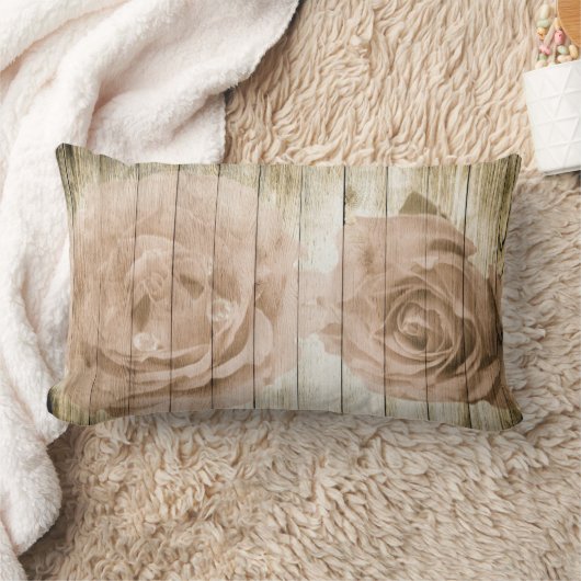  retro stijl houten achtergrond kussen (Deken)