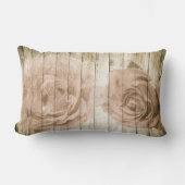  retro stijl houten achtergrond kussen (Voorkant)