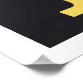 Retro  stijl Japan reizen adverteren Poster (Hoek)