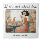 Retro-stijl keramische tegel tegeltje (Voorkant)