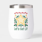  retro stijl kerst (Achterkant)