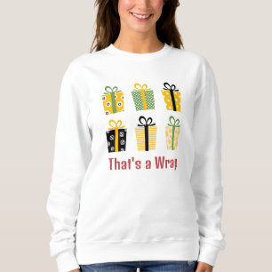 Retro Stijl Kerst Geschenken Aanpasbare Kerstmis Trui