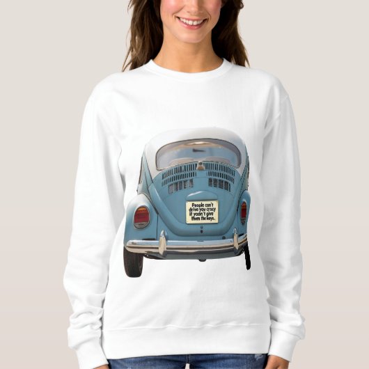 retro stijl kever shirt (Voorkant)