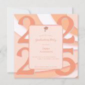 Retro Stijl Klasse van 2025 Graduation Party Uitno (Voorkant)