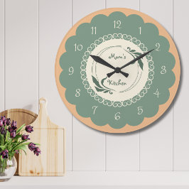 Retro Stijl Knus Keukenklok voor Moeder Grote Klok