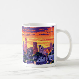 retro stijl koffie Mok