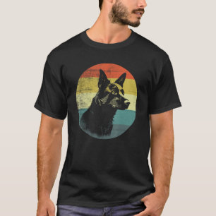Retro stijl Lancashire Heeler Hond T-shirt