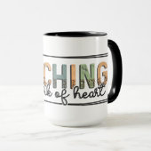 Retro Stijl Leraar Mok (Voorkant rechts)