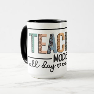 Retro Stijl Leraar Mok