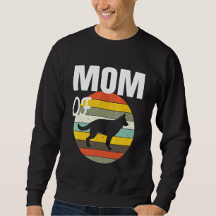 Retro stijl Mannen Vrouwen en Kinder Duitse Herder Trui