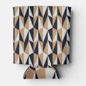 Retro stijl: Naadloos  patroon Blikjeskoeler (Voorkant)