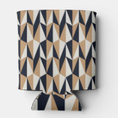 Retro stijl: Naadloos  patroon Blikjeskoeler (Achterkant)