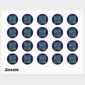 Retro stijl orgaandonatie redt levens sticker (Vel)