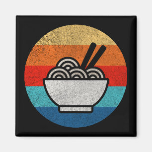 Retro stijl ramen magneet