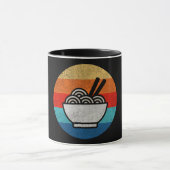 Retro stijl ramen mok (Midden)