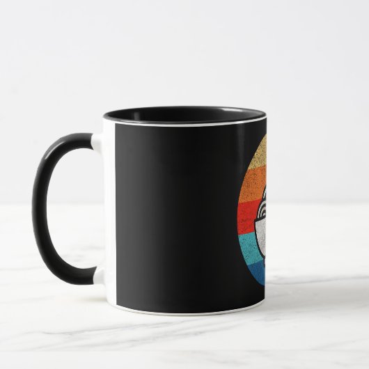 Retro stijl ramen mok (Links)