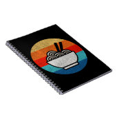 Retro stijl ramen notitieboek (Rechterzijde)