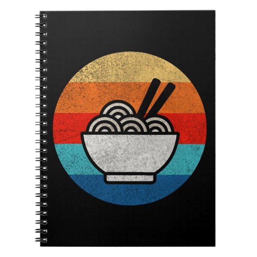 Retro stijl ramen notitieboek (Voorkant)