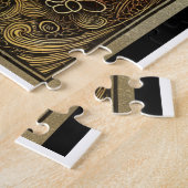 RETRO STIJL RECLAME UIT BUXEMBOURG. LEGPUZZEL (Zijkant)