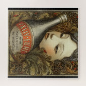 RETRO STIJL RECLAME UIT BUXEMBOURG. LEGPUZZEL (Horizontaal)