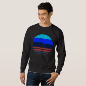 Retro Stijl Roeien Grappige Roeier Boating Team Gi Trui (Voorkant volledig)
