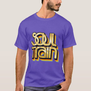retro stijl soul train t-shirt