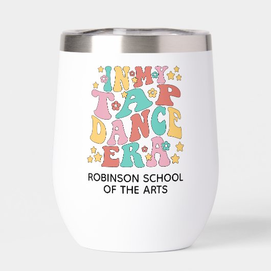 Retro stijl tapdans tijdperk (Achterkant)