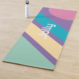 Retro Stijl Trendy Oefenmat Yogamat