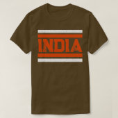 Retro-stijl van India onafhankelijkheidsdag T-shirt (Design voorkant)